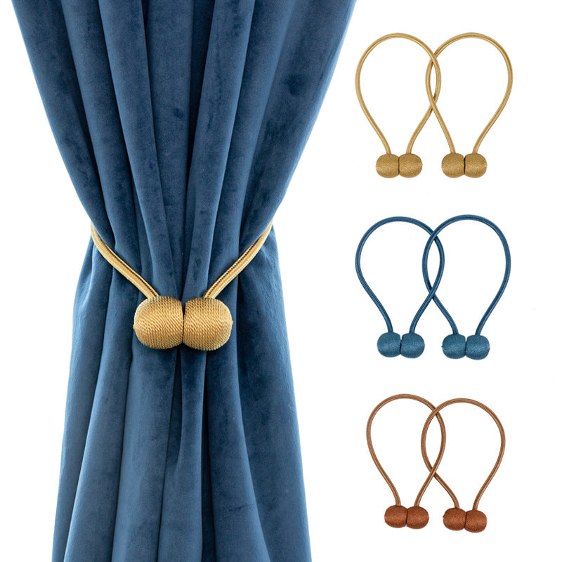Sujeta Cortinas Magnético de Bola - Estilo Moderno y Práctico para tu Hogar