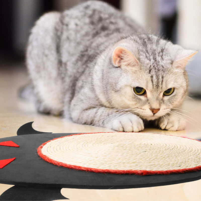 Alfombra olfativa de sisal para gatos, jueguito y diversión 40x30cm