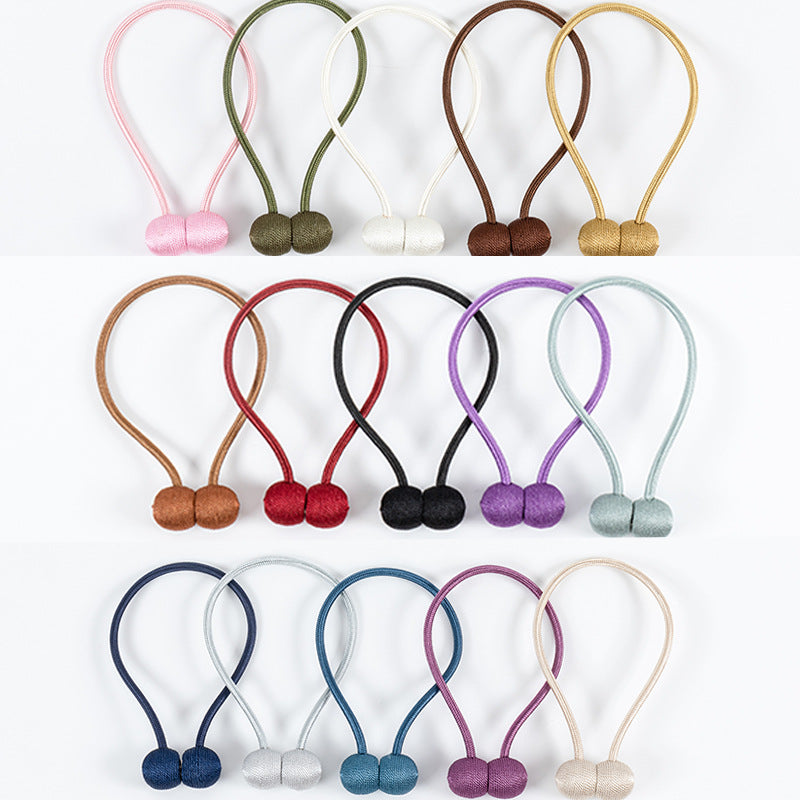 Sujeta Cortinas Magnético de Bola - Estilo Moderno y Práctico para tu Hogar
