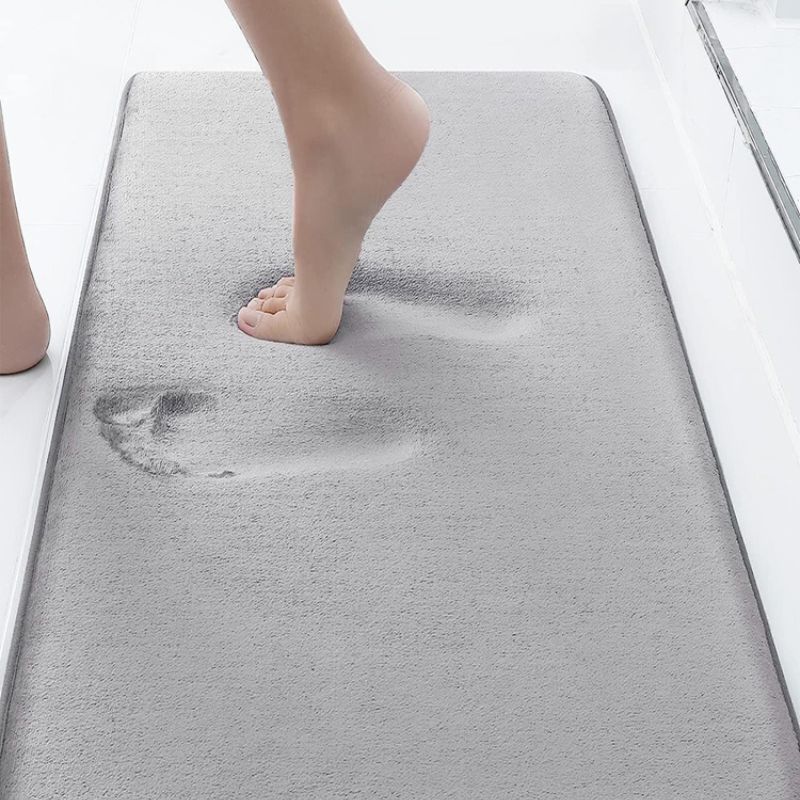 Alfombra de espuma plana, súper absorbente y antideslizante, tan suave que parece estar en las nubes