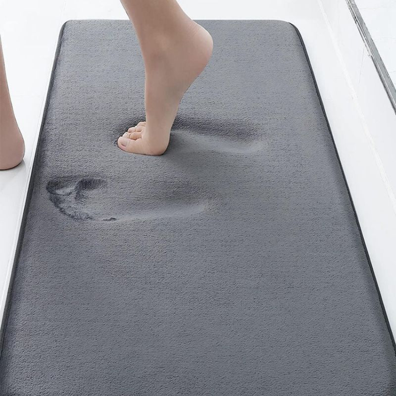 Alfombra de espuma plana, súper absorbente y antideslizante, tan suave que parece estar en las nubes