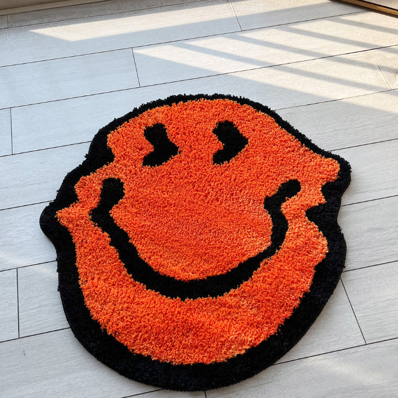 ALFOMBRA FLOCADA DE ENTRADA CON ANIMALES TIERNOS 100 cm