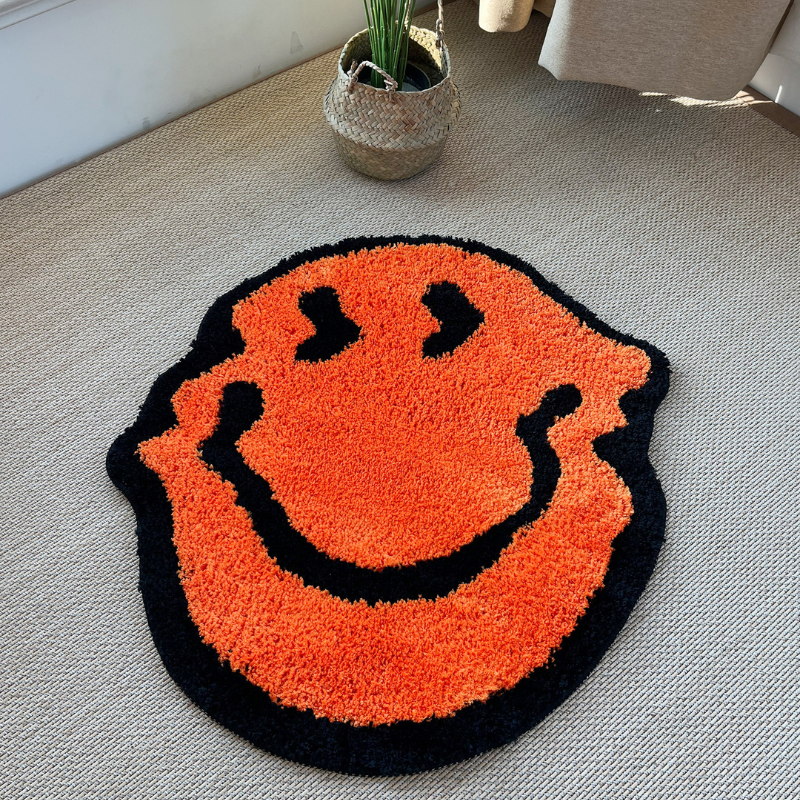 ALFOMBRA FLOCADA DE ENTRADA CON ANIMALES TIERNOS 100 cm