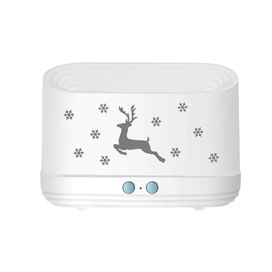 Humidificador Huevito Esencial - Doble Luz de Llama y Aromaterapia para Espacios hasta 30m²