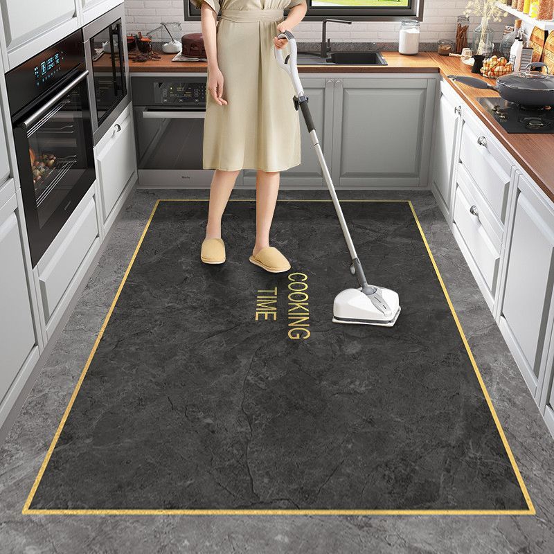 Linda alfombra para la cocina, antideslizante, resistente ao óleo, impermeável e que repele a suciedad