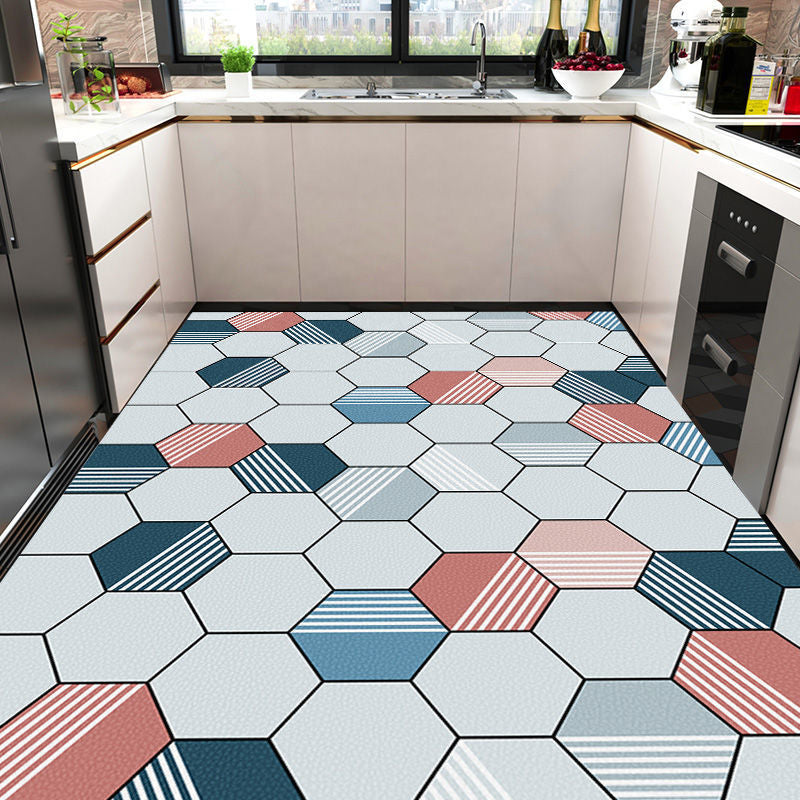 Linda alfombra para la cocina, antideslizante, resistente ao óleo, impermeável e que repele a suciedad