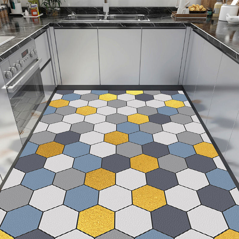 Linda alfombra para la cocina, antideslizante, resistente ao óleo, impermeável e que repele a suciedad