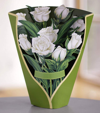 Buquê de Flores Pop-up 3D