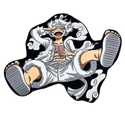 Alfombra Anime One Piece Personaje Luffy pa' la Habitación y Sala de Estar