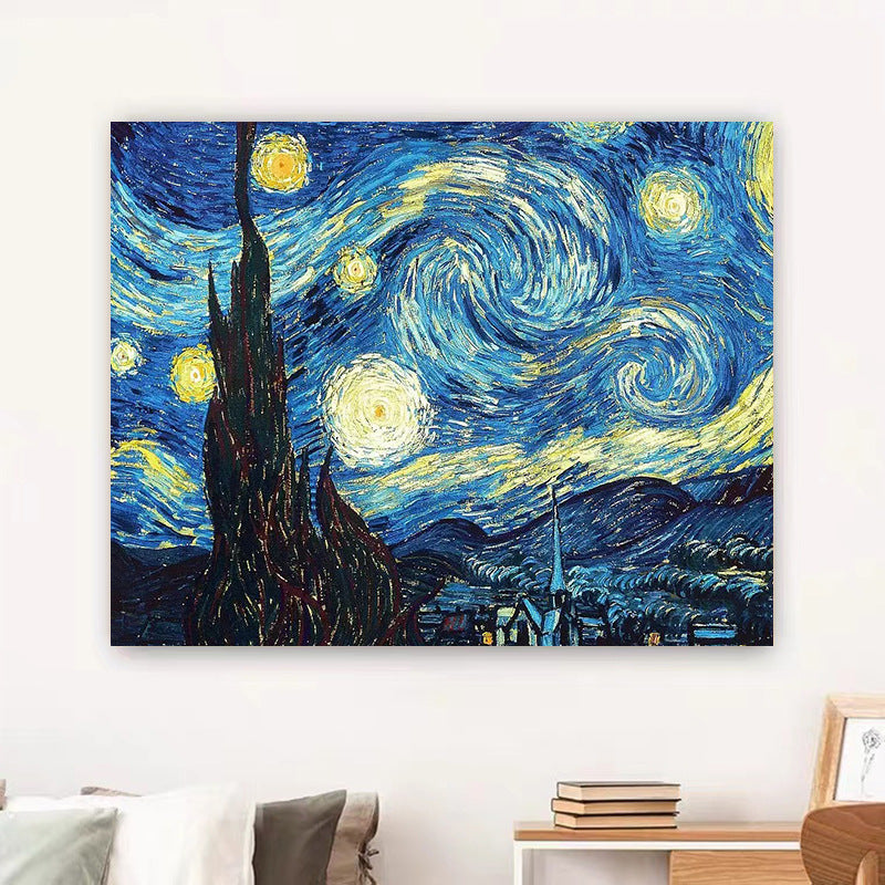 Kit de Pintura por Números Abstracto Minimalista - 30x40 cm | DIY para Relajación y Decoración