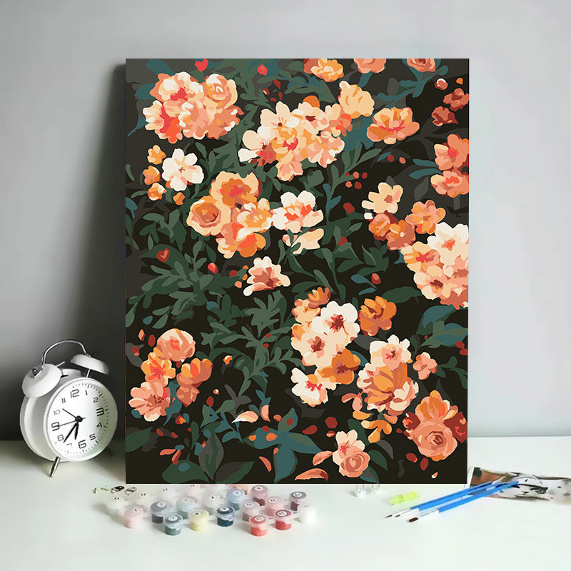 Kit de Pintura por Números Abstracto Minimalista - 30x40 cm | DIY para Relajación y Decoración