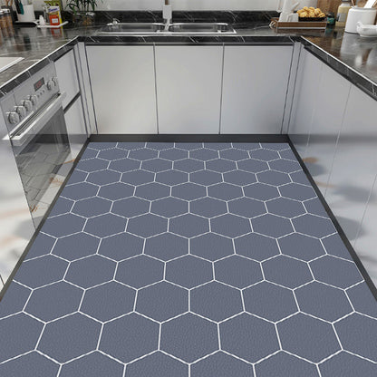 Linda alfombra para la cocina, antideslizante, resistente ao óleo, impermeável e que repele a suciedad
