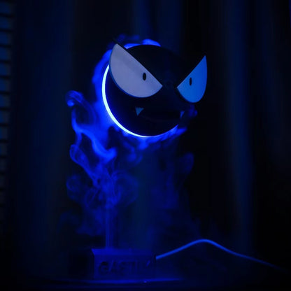 Humidificador Pokémon Gastly 3D - Máquina de Aromaterapia y Decoración para Mesa y Dormitorio