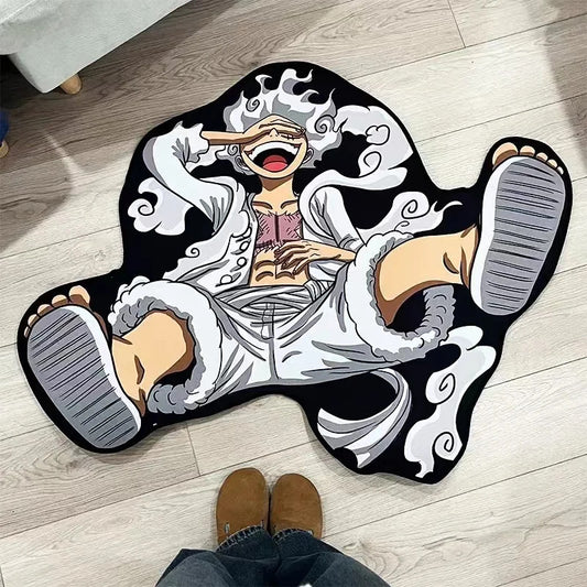 Alfombra Anime One Piece Personaje Luffy pa' la Habitación y Sala de Estar