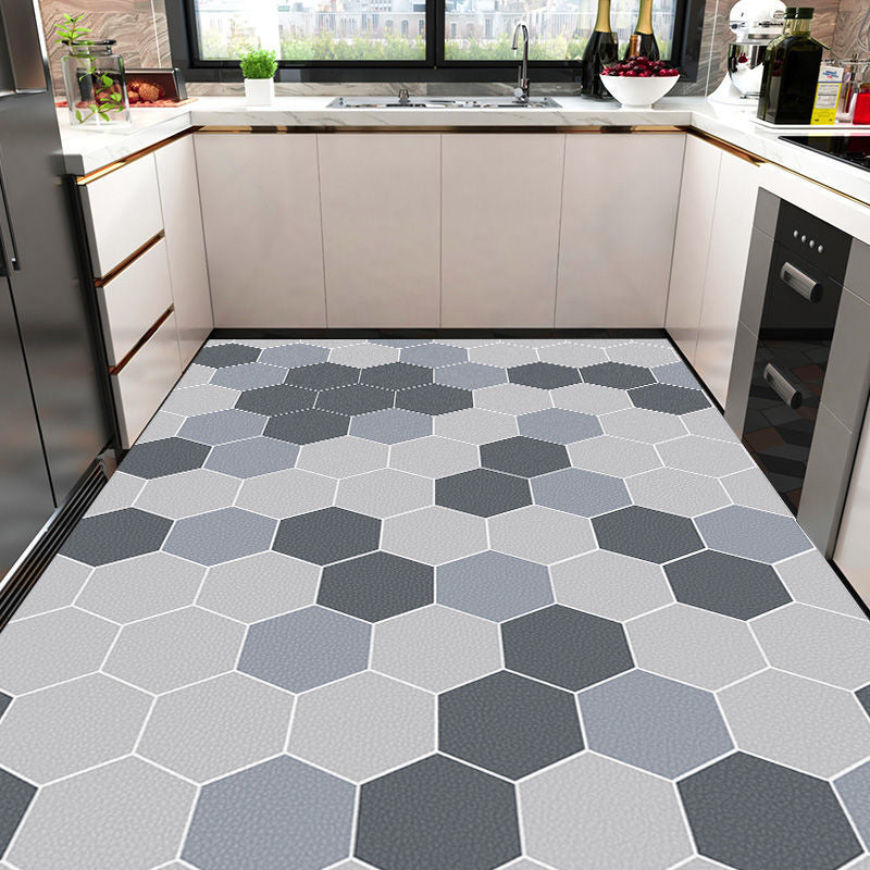 Linda alfombra para la cocina, antideslizante, resistente ao óleo, impermeável e que repele a suciedad