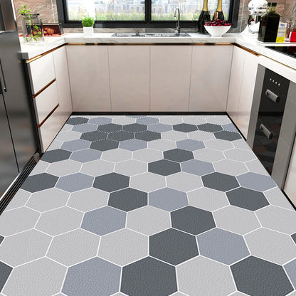 Linda alfombra para la cocina, antideslizante, resistente ao óleo, impermeável e que repele a suciedad