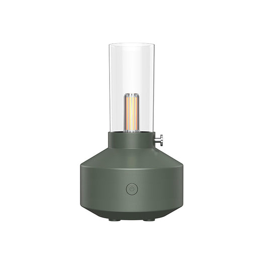 Humidificador y Difusor USB Retro PINVO - Máquina de Aromaterapia con Luz de Vela Vintage
