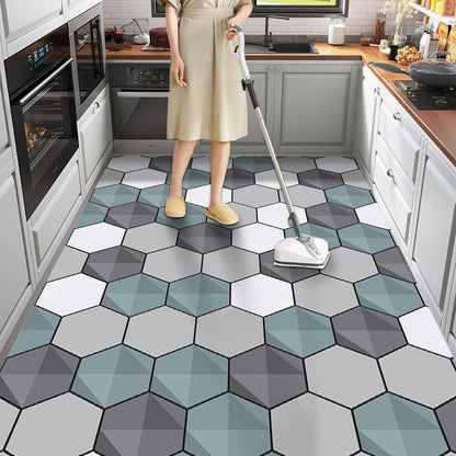 Linda alfombra para la cocina, antideslizante, resistente ao óleo, impermeável e que repele a suciedad