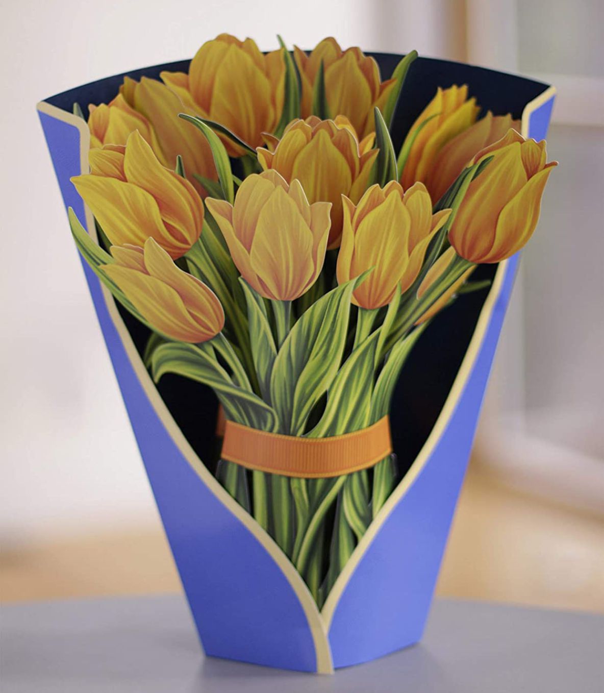 Buquê de Flores Pop-up 3D