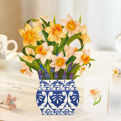 Buquê de Flores Pop-up 3D