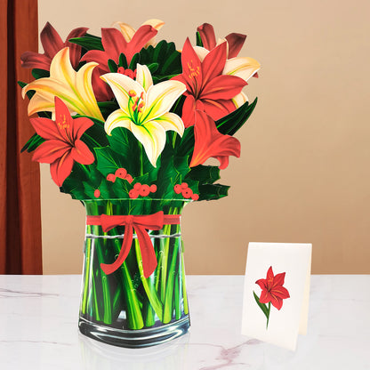 Buquê de Flores Pop-up 3D