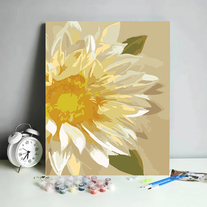 Kit de Pintura por Números Abstracto Minimalista - 30x40 cm | DIY para Relajación y Decoración