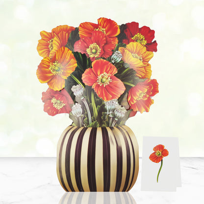 Buquê de Flores Pop-up 3D