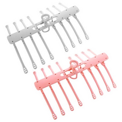 Perchero plegable 8 en 1 Organizador para Armario y Guardarropa Percha Multifuncional
