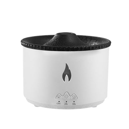 Humidificador con Lámpara de Llama PINVO - Estilo Volcán para Aromaterapia y Relajación