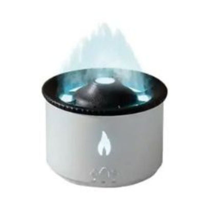 Humidificador con Lámpara de Llama PINVO - Estilo Volcán para Aromaterapia y Relajación
