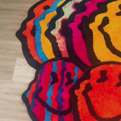 ALFOMBRA FLOCADA DE ENTRADA CON ANIMALES TIERNOS 100 cm